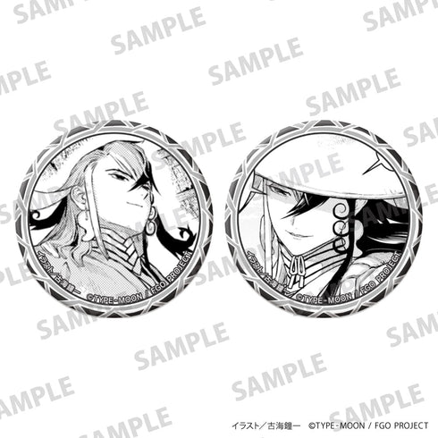 『Fate/Grand Order 英霊伝承異聞 ~蘆屋道満~』コミックデザイン缶バッジセット 2【202501再販】